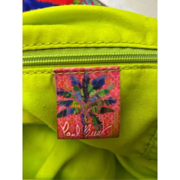 Paul Brent flamingo tote21"x15" zipper - Picture 6 of 8